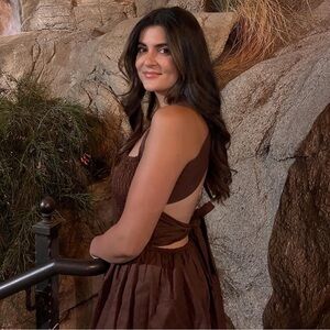 Peppermayo brown dress